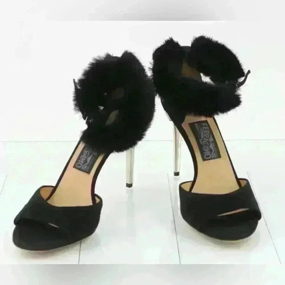 Authentic Salvatore Ferragamo heels 8 like new - Picture 7 of 15